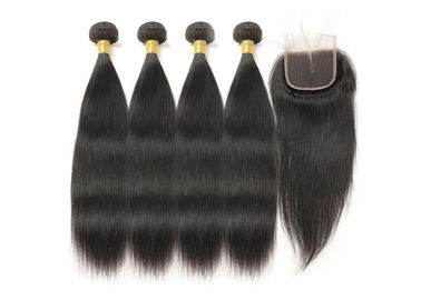 ประเทศจีน 8A Grade Virgin Hair Extensions, เครื่องปักผ้า 40 นิ้ว &amp;quot;Virgin Mongolian Straight Hair&amp;quot; ผู้ผลิต