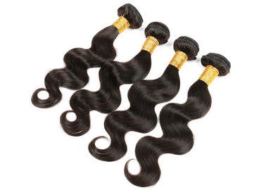 100% Unprocessed Indian Human Hair Extensions เนื้อเยื่อเดิมของเพียววูลเวฟ ผู้ผลิต