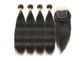 8A Grade Virgin Hair Extensions, เครื่องปักผ้า 40 นิ้ว &amp;quot;Virgin Mongolian Straight Hair&amp;quot; ผู้ผลิต